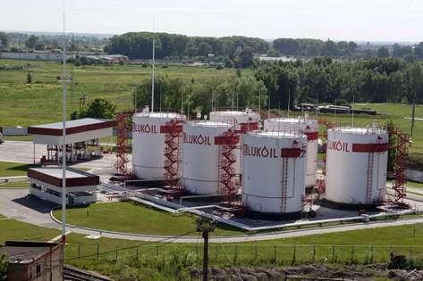 База реалізації продуктів нафтопереробки Лукойл м.Бориспіль